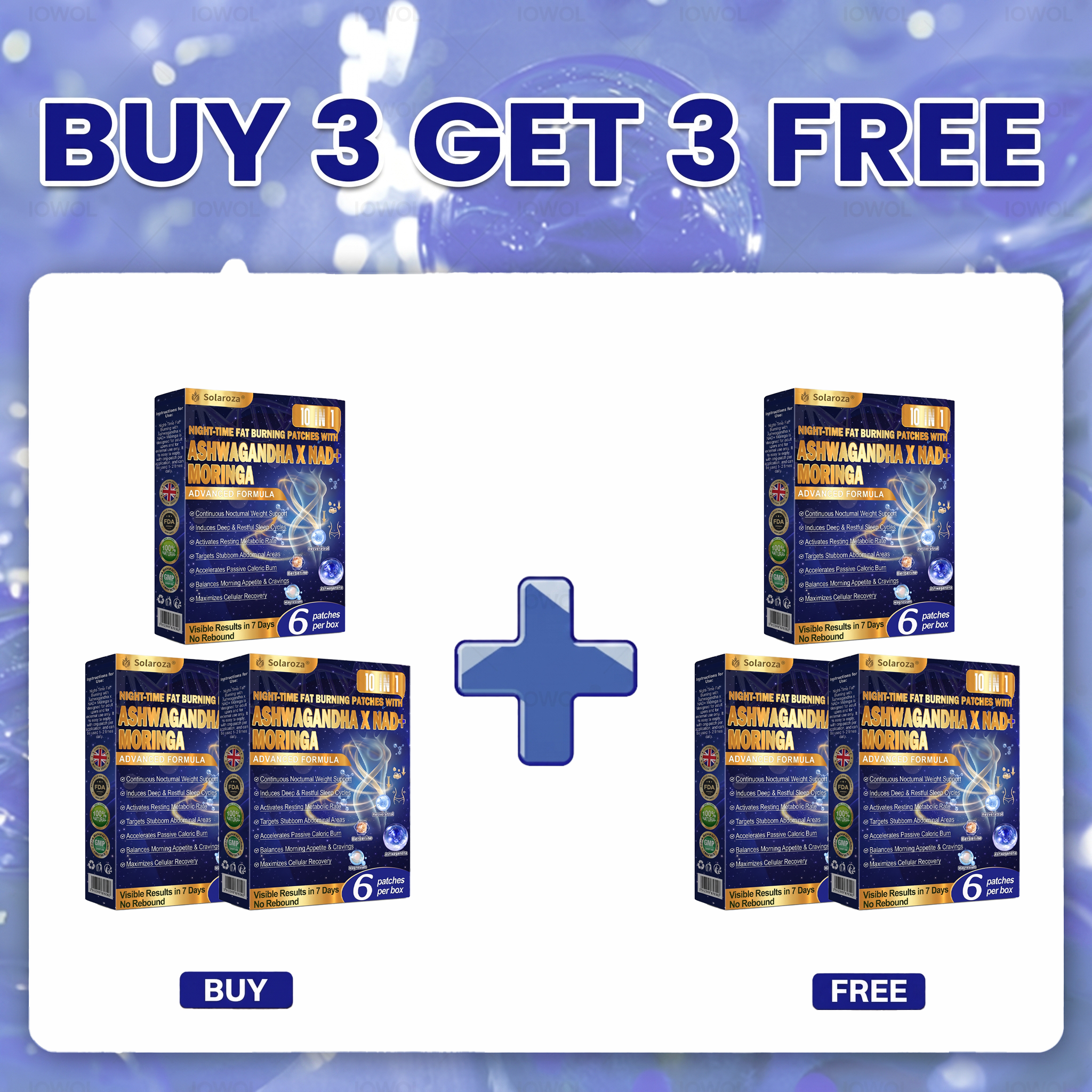 Buy 3 get 3 free-6 Boxes