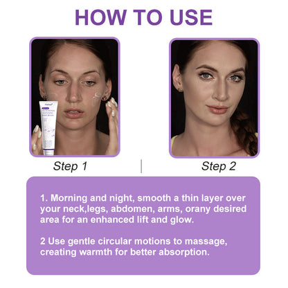 HISKIN®💟PDRN Multi-Peptide Massaging Body Roller Cream- Anti-aging, Hydrating, Skin Firming & Lifting, Skin Repair, Even Tone, Acne and Dark Spot Treatment, Wart and Mole Removal, and Psoriasis Relief
