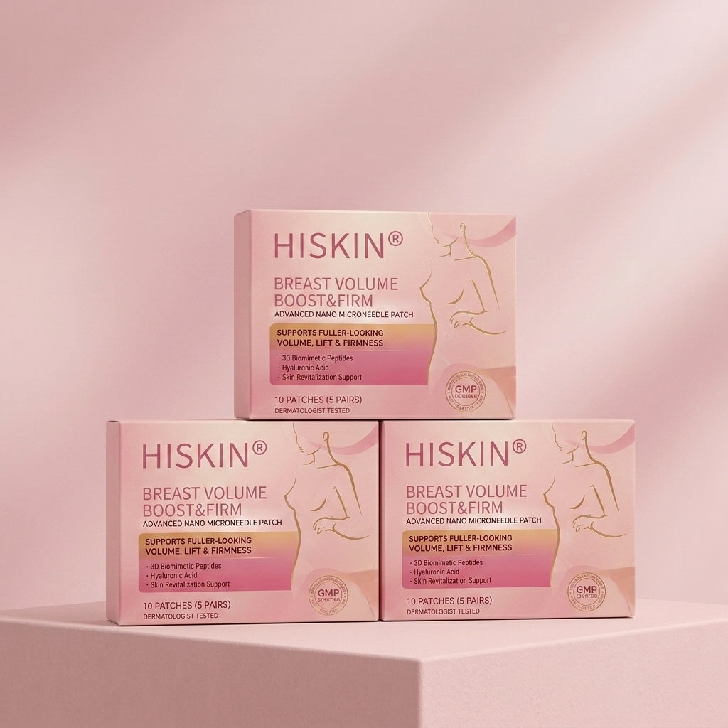 🏆 HISKIN® ✨ Breast Volume Boost & Firming Nano Microneedle Patches 🎀 Lift sagging, restore fullness—no surgery, no injections, zero irritation.