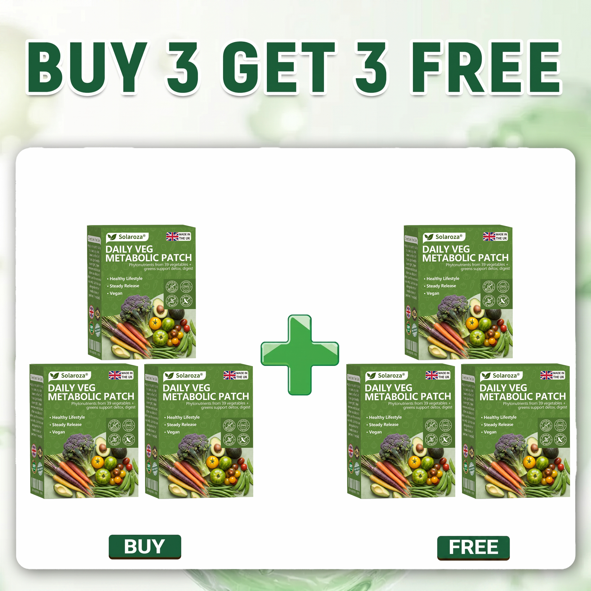 🔥 6 Boxes – Buy 3 Get 3 Free