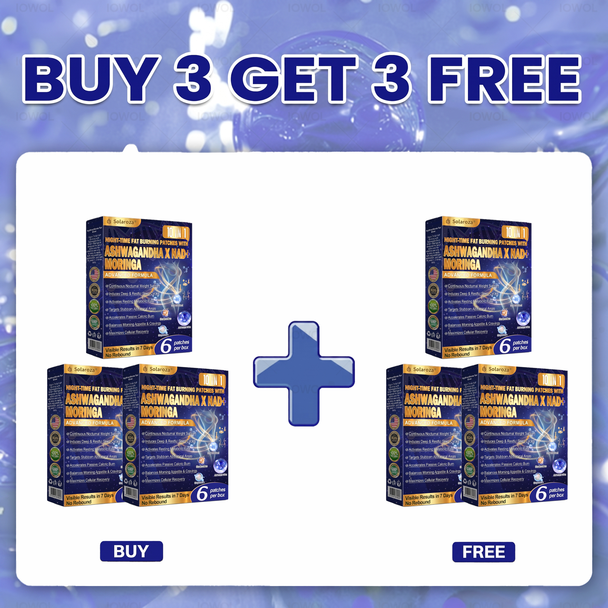 Buy 3 get 3 free-6 Boxes