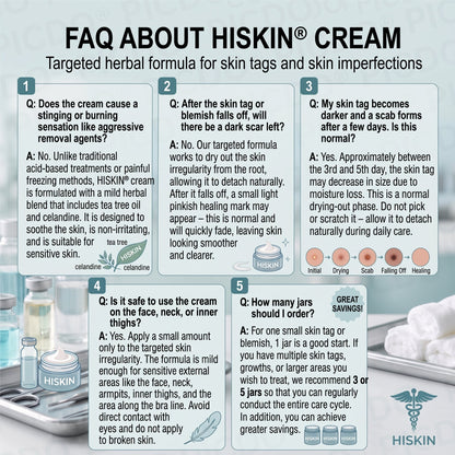 HISKIN® 10-in-1 Targeted Skin Tag & Dark Spot Cream
